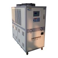 模具冷却机，龙门焊机冷水机，高频焊机冷却机，安士佳生产风冷式SJ-10AD，制冷量28KW