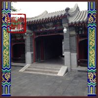 北京四合院装饰设计 、院垂花门、院门装饰装修
