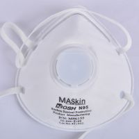 15只装防PM2.5 N95-MASkin6155高防护级别呼吸阀头戴式防尘口罩