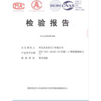 丙级单开防火门检验 报告
