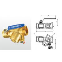 埃美柯黄铜带球阀动态平衡阀2520 埃美柯动态平衡阀 苏州埃美柯动态平衡阀系列
