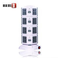 迪途智能家用接線排插 1.8米電線底部USB充電接線插排