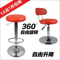 廠家直銷金屬骨架吧椅 升降擱腳酒吧凳 中密度泡沫海綿吧臺(tái)椅