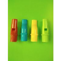 供应笛子塑料口哨直笛子口哨玩具吹嘴，厂家直销。