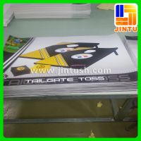 厂家直销 汽车可移背胶写真 公交车防水车贴喷画 加厚车贴喷画
