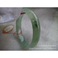天然正品A货缅甸翡翠玉镯***直销 老坑冰种绿贵妃镯送证书 54
