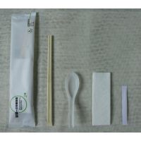 环塑一次性筷子/一次性餐具套装/筷子四件套/餐具定制