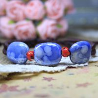 情人节礼物圣诞礼物原创个性时尚气质饰品陶瓷青金手链