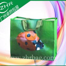 【卓然包装】混批彩印覆膜编织袋 昆虫手提袋 优质有底有侧广告袋 特供港澳台