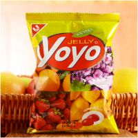 yoyo老款果汁软糖【4口味】80g 泰国进口糖果 特产小吃 休闲食品