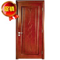厂家直销木门 优质套装门 室内平开实木复合门LX-C040