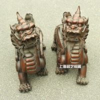 开光纯铜貔貅摆件一对紫铜***摆设金属工艺品生产铜器批发铜雕塑