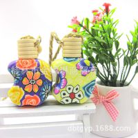 2015年软陶汽车香水挂件***汽车香水地摊景区热卖 赠送广告录音
