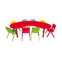 儿童桌椅 幼儿园塑料桌 宝宝学习课桌 写字桌 可升降长方桌