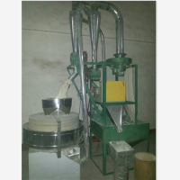 绿色环保全自动电动石磨面粉机组 小型多功能电动豆浆米浆石磨机