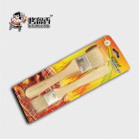 BBQ烧烤刷子食用油刷猪毛毛刷耐高温不掉毛小刷子调料烧烤汁刷酱