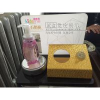 觉度展示定制亚克力精品护肤品小展架有机化妆品展示架有机促销架彩妆展架