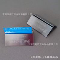 餐牌夹 酒水牌 资料夹底座 三角型菜牌座【金属材质 质量保证】