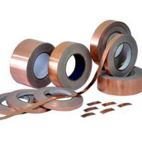 【苏州艾飞敏】供应总厚0.1mm麦拉PET铜箔胶带 抗干扰电磁屏蔽 双面双导铜箔胶带
