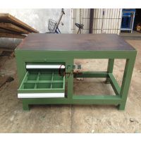 A3钢板钳工工作桌|1吨模具钳工桌|铁板合成模具桌