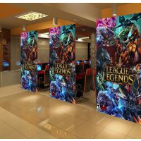 網(wǎng)吧大型壁畫訂制 游戲界面英雄聯(lián)盟連鎖背景墻紙 KTV網(wǎng)咖無縫墻畫海星