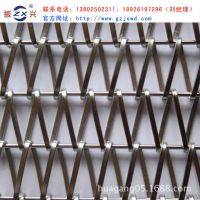 广州扁丝型金属网带输送带厂家供应304不锈钢螺旋网带人字形网带