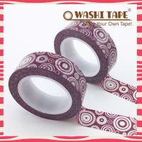 Washi paper printed tape