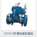 耐鼎YX741X可调式减压稳压阀-16C DN80 DN65 DN50 DN40 DN100-H