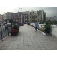 花园维修施工户外园林景观栅栏 pvc塑钢护栏草坪绿化带花园围栏