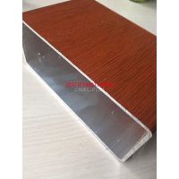 江阴永信铝业供应200×80木纹铝方管建筑装饰铝型材