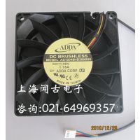 ADDA服务器专用风扇AS12048MB389100协禧原装12038/48V大风量九片扇叶带防堵转