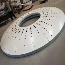 欧百得专业曲面铝板加工 外墙双曲铝单板定制安装