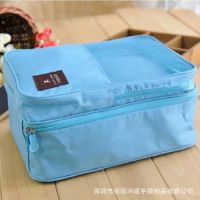 厂家供应防水鞋子收纳袋 三双-韩国创意旅行出差方便携带 现货