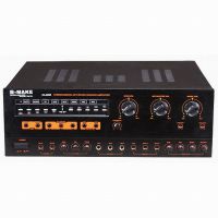 供应S-MAKE KA-3250 三声道卡拉OK功放 带变调 卡包功放
