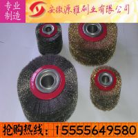 工廠直銷(xiāo)機(jī)用平行拋光打磨除銹扭絲喇叭口鋼絲輪鋼絲刷