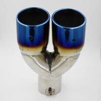 汽车改装排气管一出二尾喉双出尾喉奥迪宝马马自达通用