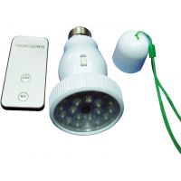 新型遥控LED环保节能灯泡充电电筒遥控应急灯