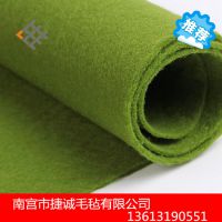 厂家生产各种彩色毛毡，化纤毛毡，针刺毛毡，毛毡布针刺无纺布
