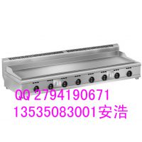 汇利VG-780不锈钢燃气平扒炉商用 手抓饼机 铜锣烧炉 铁板烧机器