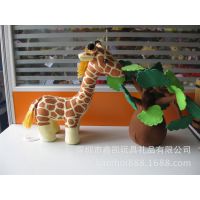 长颈鹿公仔  带骨架毛绒玩具情人节礼物  工厂提供定做
