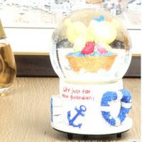 创意卡通礼品 树脂工艺品摆件 水晶球音乐盒 家居日用装饰品