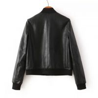 代发M915C20欧美款秋季新品帅气基本款夹克皮衣