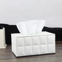 仁龙欧式皮革纸巾盒 抽纸盒汽车载家用酒店 创意餐巾盒