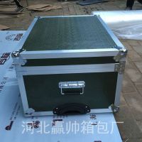 仪器箱定做 带内置拉杆减震eva棉定型军绿色航空箱 北京航空箱定做