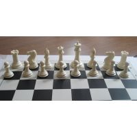 豪华斯汤顿塑料国际象棋棋子 王高106毫米