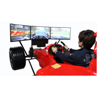 三屏全动感F1赛车模拟器 极速体验