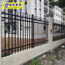 阳江学校围墙铁栅栏价格/珠海厂房锌钢护栏安装/佛山公园防护围栏