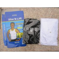 SLIM N LIFT 男士塑身收啤酒肚背心TV收腹背心衣瘦紧身内衣厚140