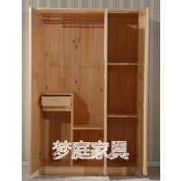 苏州厂家批发定做实木儿童松木衣柜