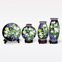 京锐景泰蓝晚香套件